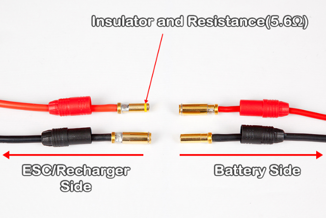 Système de connexion LiPo AS150 - 5 paires